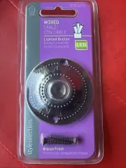 Style Selections 2501276 Oil Rubbed Bronze LED Lighted Doorbell NEW!!!