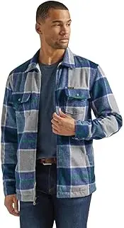 [Wrangler] Men's Flannel Shirt Jacket
