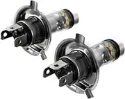 FELTECHELECTR 1 Pair LED Car Fog Light Bulbs Smd Durable Energy Saving Long Lifespan for Tail Brake Parking Lights