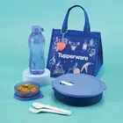Tupperware Gift Set - Fit To Go Blue Set NEW