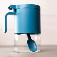 在飛比找博客來優惠-ZUUTii 玻璃調味料罐(兩入組) 藍/藍