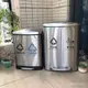垃圾桶 垃圾筒 不鏽鋼垃圾桶廚房辦公餐廳傢居垃圾帶蓋分類大容量防水腳踏式靜音收納垃圾桶