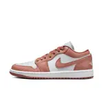 NIKE WMNS AIR JORDAN 1 LOW 女休閒鞋-白/橘紅-DC0774080