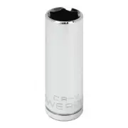 Powerbuilt 1/4 Inch Drive x 12 MM 6 Point Deep Socket - 648304