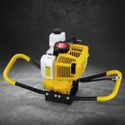 74CC Post Hole Digger Motor Only Petrol Engine Yellow