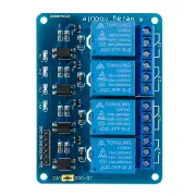 2Pcs 12V 4CH Channel Relay Module With Optocoupler For PIC AVR DSP ARM