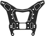 RC Rear Shock Absorber Mount Aluminum Alloy Black Wear Resistant Adjustable Shock Absorption Bracket for ZD Racing 07 1/7 RC Desert Off Road Car 100 x 78mm