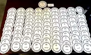 Players for 1976 (A&B) Cadaco All-Star Baseball Game 123 Pre-Cut discs