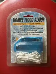 Noah’s Flood Alarm Alerts To Water Overflow Instantly Loud Led Alarm New