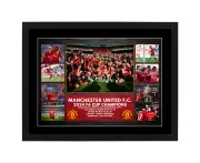 Soccer - Manchester United F.C. 2024 FA Cup Framed Pre Print