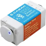Cabac HNS410TM Minute Mech Timer Switch 2-Wire 1.7Amp Light Switch w/ LED Light