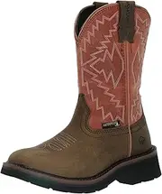 [WOLVERINE] Women's Rancher Arrow Waterproof Stell Toe Wellington Construction Boot