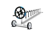 Pool Cover Roller | 5.5m | Adjustable Swimming Pool Solar Blanket Reel | Blue