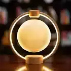 Smart Floating Moon Lamp Bluetooth Speaker RGB LED Night Light