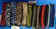 Pepperell Paracord Bracelet 550 ~ COLORS ~ Large - FAST US SHIPPER!