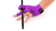 New Predator Second Skin Purple Glove -X XS/ One size - LEFT Hand Pool Glove
