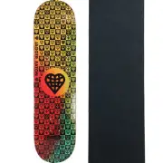 The Heart Supply Skateboard Deck Jagger Eaton Trinity Impact Light 8.0" Tie Dye
