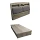 [特價]ASSARI-波本收納房間組(床頭箱+床底)-單大3.5尺