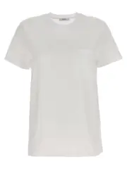 [Max Mara] Max Mara-Papaia T Shirt Bianco-Donna XS