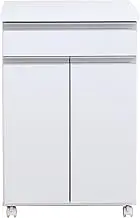 Toma 323523 Pale Stocker, Slice, Width 21.7 x Depth 15.7 inches (55 x 40 cm), White, Width 21.7 x Depth 15.7 x Height 33.7 inches (55 x 40 x 8