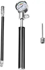 Happyyami Portable Bike Pump Gauge High-Pressure Tire Inflator Compact and Durable for Bicycles Accessories