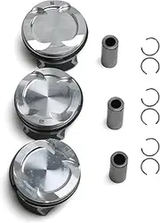 YVDYDVY 11258657760 3Pcs Engine Pistons & Rings Set B38 1.2T 1.5T 82mm 22mm Compatible with BMW F20 F45 F46 F39 116i 118i 216i 218i 318i 418i X1 X2 MINI CLUBMAN F54 F55 F56 F57 F60