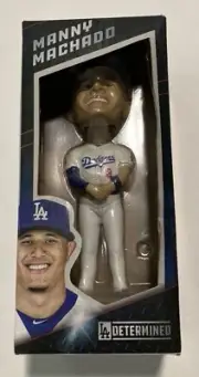 2018 Los Angeles Dodgers Manny Machado Bobblehead Bobble - New In Box NIB