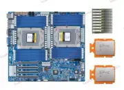 Gigabyte MZ73-LM1（2.0）Server Motherboard With 2x AMD EPYC 9684X CPU，512GB DDR5