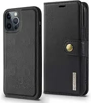 iPhone 12 Pro PU Leather Wallet Case with Kickstand Function Credit Card Holder TPU Shockproof Protective Folio Cover Compatible with iPhone 12/12 Pro 5G (iPhone 11 Pro - 5.8")