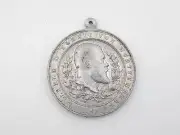 Original 1898 German Army Maneuvers Medal Iron Cross Motif