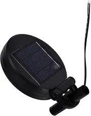 2pcs Rotatable Solar Charger for Garden and Landscape Lights Portable Solar Panel Accessory for DIY Ground Light