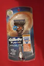 Gillette Fusion 5 Proglide 1 Razor with 1 Cartridges Men's New