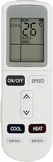 New Replacement Air Conditioner Remote Control Compatible with Rinnai YKR-L/101E YKR-L/102E RINV25RC RINV34RC RIN51RC RINV70RC RINC51RC HSNRA26 HSNRA35 HSNRA50 HSNRA70 HSNRA80 Air Conditioner