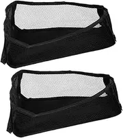 ULDIGI Mesh Cargo Net Pouch Stroller Storage Bag Organizer Under Table Storage Bag Stroller Organiser Bag