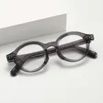 天威爾 TVR OBJ CORBY 日本手工新款盤圓框眼鏡復古金屬醋酸纖維眼鏡