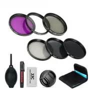 Filter Lens UV FLD CPL Polarizing ND ND2 ND4 ND8 Cleaning Kit 37MM58MM 62MM 82MM