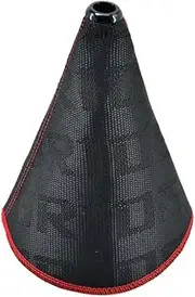 Bride Black Hyper Fabric Shift Knob Shifter Boot Cover MT/at for Universal fit