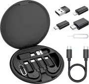 USB to Lightning Dongle for iPhone Adapter(3in1) Apple OTG Charger Cable Camera