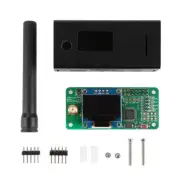 Antenna + Case + OLED + MMDVM Hotspot Support P25 DMR YSF for Raspberry pi