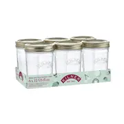 Kilner Set of 6 Wide Mouth Preserve Jars - Robins Kitchen