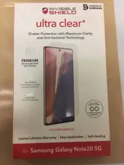 Zagg Invisible Shield Ultra Clear+ Screen Protector Samsung Galaxy Note20 5G NEW
