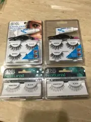 Ardell Eyelashes Deluxe Pack Wispies Professional Natural Sweeties Black Lot