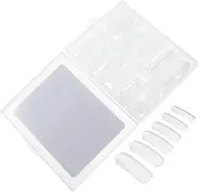 Baluue Easy Apply Nails Material 120pcs Fake Nails Nails Full Cover Artificial Nails