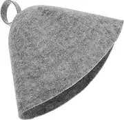 TOBBOMEY Bath Cap Felt Hair Sauna Cap Quick Dry Elegant Design Sauna Room Accessory Lightweight Comfortable for Steam Rooms