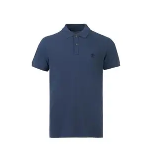 Timberland 男款深藍色休閒短袖Polo衫|A2EPM288