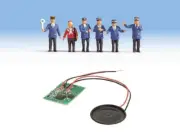 Noch 12800 "On the Platform" Sound Scene - HO Scale - See Description Below