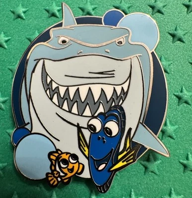 Disney Trading Pin Park Attractions Finding Nemo Mystery Bruce Nemo Dory