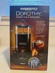 Presto Dorothy Rapid Cold Brewer NEW / FREE SHIPPING