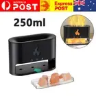 NEW Salt Stone Flame Ultrasonic Aromatherapy Diffuser Air Humidifier Purifier