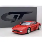 HOTWHEELS 1/18 GT SPIRIT FERRARI 348 GTB 紅色壓鑄非風火輪 BURAGO 全新